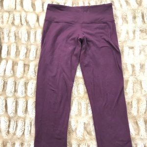 Lululemon cropped leggings size 4